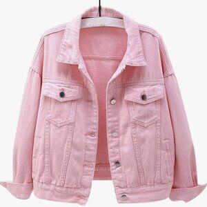 Pink Jean Jacket